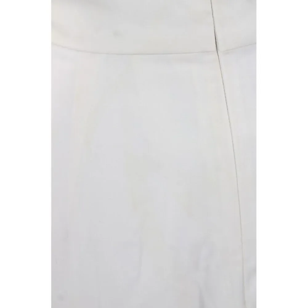 Jill Jill Stuart Women Halter Ivory Jumpsuit Zip Sleeveless Wedding Size 4